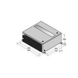 excom I/O System System Enclosure 650 x 550 x 260   EG-VA655526/112-0200/2GD70