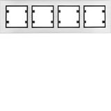 Plaque 4P Yellow. - argent alu