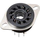 Socket, back-connecting, 11-pin, solder terminals PL  1009E