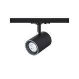 CADENZA for 1-circuit tracks black 230V LED GU10 10W