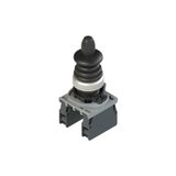 Complete unit with joystick, fixing adapter and contacts
