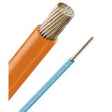 Halogenfree Single core wire H05Z-K 1 orange, fine-stranded (The price is shown without markup on metals. Request a quote for accurate information)