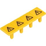 WARNING COVER ADF 6/4 GELB