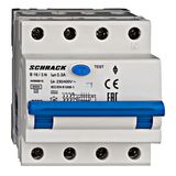 Combined MCB/RCD (RCBO) 3+N, AMPARO 6kA, B 16A, 300mA, Typ A