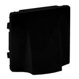 CABLE OUTLET COVER MAT BLACK VALENA LIFE