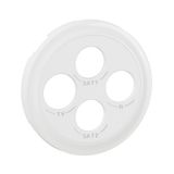 TV-R-SAT-SAT SOCKET ROCKER WHITE