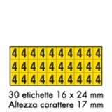 Adhesive label - 175x80 - 10 sheets / 30 labels each