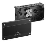 Junction box, Type of protection IP66, max. 2,5², Impact strength IK07, Protection class II, Ui 1000V AC, Ui 1000V DC, DLG, VDE, Halogen free