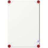 VMS 32 OPAQUE GREY COVER + RED SCREWS