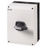 DMM-160/3/I5/P-G Switch-disconnector, DMM, 160 A, 3 pole, STOP function, with grey knob, in CI-K5 enclosure