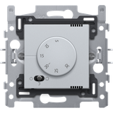 Electronic thermostat, sterling coated