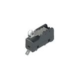Microswitch with roller lever