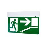 PANLUX LED luminaire EUROPA COMPLETE stairs up 2W 60lm 6000K 3h emergency IP20