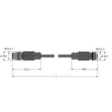 Power with Ethernet Connection Cable   RSS-RKS-8442-3M