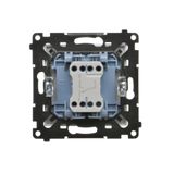 SAT-SAT-RTV double aerial socket, (module), Simon 24, IP20, graphite mat