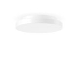 FLAT KREIS, 19 W, 1900 lm, 830, white, Phase-cut Ceiling and wall lumi