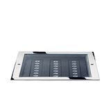 STEEL SQUARE 34 24LED 26W NB 8Â° 3000K