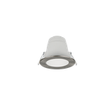 Virunga recessed spotlight LED brushed steel