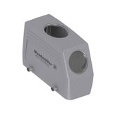 Housing industry connectors, Plug housing, Cable entry from top, Cable