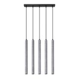 HANGING LAMP PASTELO 5L CONCRETE G9 5X8W IP20