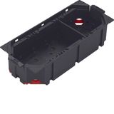 outlet box for 3 Rastec-devices for supply-units Q06/R06/E09/R10 right