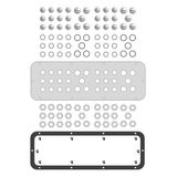 WSA Cable entry gland plate for type D, with 31 entries