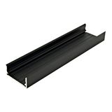 Aluminium profile CLF L-2000mm W-35mm H-15mm black