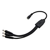 DC barrel connector 3 way splitter - 5.5 x 2.1mm