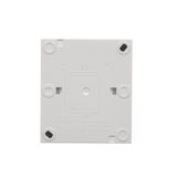 Double button for switches and push buttons, black matt