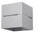 LOBO WALL LAMP GREY G9 1X40W IP20