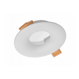 Spot luminaire housing ALESSIO, IP54, round, white