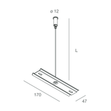 HERO: SOSP.L3000 1PZ UNIONE W.G.ALTO