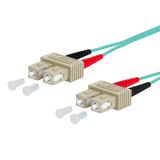 OpDAT patch cord SC-D/SC-D OM3, 6.0 m