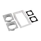 IP44 sealing set 2-fold for switches and sockets