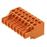 PCB plug-in connector, female plug, 5.08 mm, Number of poles: 2, 90°, Tension-clamp connection, Clamping range, max. : 3.31 mm², Box