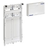 Meter support plate for eHZ, universZ, height 450mm, with space for additional applications