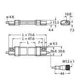 LED Linear Light In the Plastic Housing   WLS15CWW0500DSC2