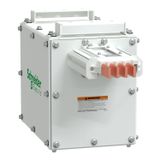 END FEED BOX 400A CU 3LNPE IP42
