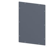 SIVACON, roof, closed, IP55, W: 400 mm, D: 600 mm, zinc-plated