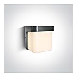 67492/AN/V ANTHRACITE WALL 12W CCTV IP54 230V