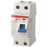 F202 A-40/0.5 Residual Current Circuit Breaker 2P A type 500 mA
