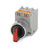 PHT22-S3SD-RD/PT20/RD - Selector switch