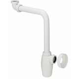 Bottle trap for disabled sink 11/4"x32, white