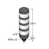LED Signal Light Modular Signal Tower   TL70BGYRCQP