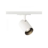 CONNOR for 1-circuit tracks white/black 230V LED GU10 10W