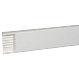 Trunking 1 compartment 50x195mm DLP monobloc - white