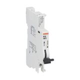 Auxiliary contact, side mount, 1 changeover