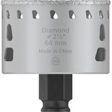 PRO Tile PC Plus Hole Saw, 64 mm
