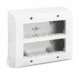 ENCLOSURE RAL9010 IP40 S44 12(6+6)M