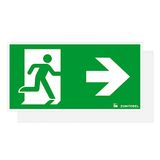 CROSSIGN 160 SP1-E002-R - Escape sign
